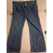 Carhartt Relaxed Fit Jeans Mens 38x30 Blue Denim Workwear Medium Wash