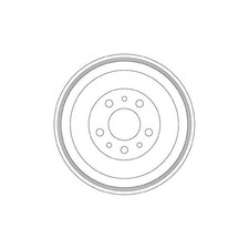 2x TRW Bremstrommel hinten 95524688 51860868 52015297 | 22510824