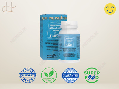 Flavon Glucosamine Complex 90 Capsules   Joint, Cartilage & Bone Support Formula