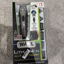 Wahl 9888-600 Men's Cordless Quick-charge Wet/Dry Trimmer - Black/Silver