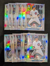 Kris Bryant 2014 Bowman Chrome Refractor Lot x14 Chicago Cubs #CTP-62