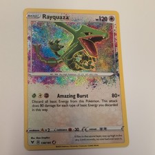Pokemon Rayquaza 138/185 Incredibile Rara Vivid Voltage Holo Carta Inglese NM Come Nuova
