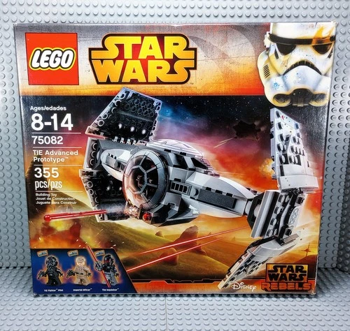 LEGO - 75082 - TIE Advanced Prototype - Star Wars - Complete Build - No Minifigs