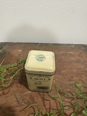 Vtg Wagners Mint Tea Tin John Wagner & Sons Ivyland PA 2.5  Collectible 7/8 Oz