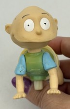 Vintage 1998 Rugrats Tommy Pickles Crawling Baby Wind-Up Toy Works 