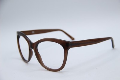 MUSE 32-000326 CLEAR BROWN AUTHENTIC EYEGLASSES 56-19