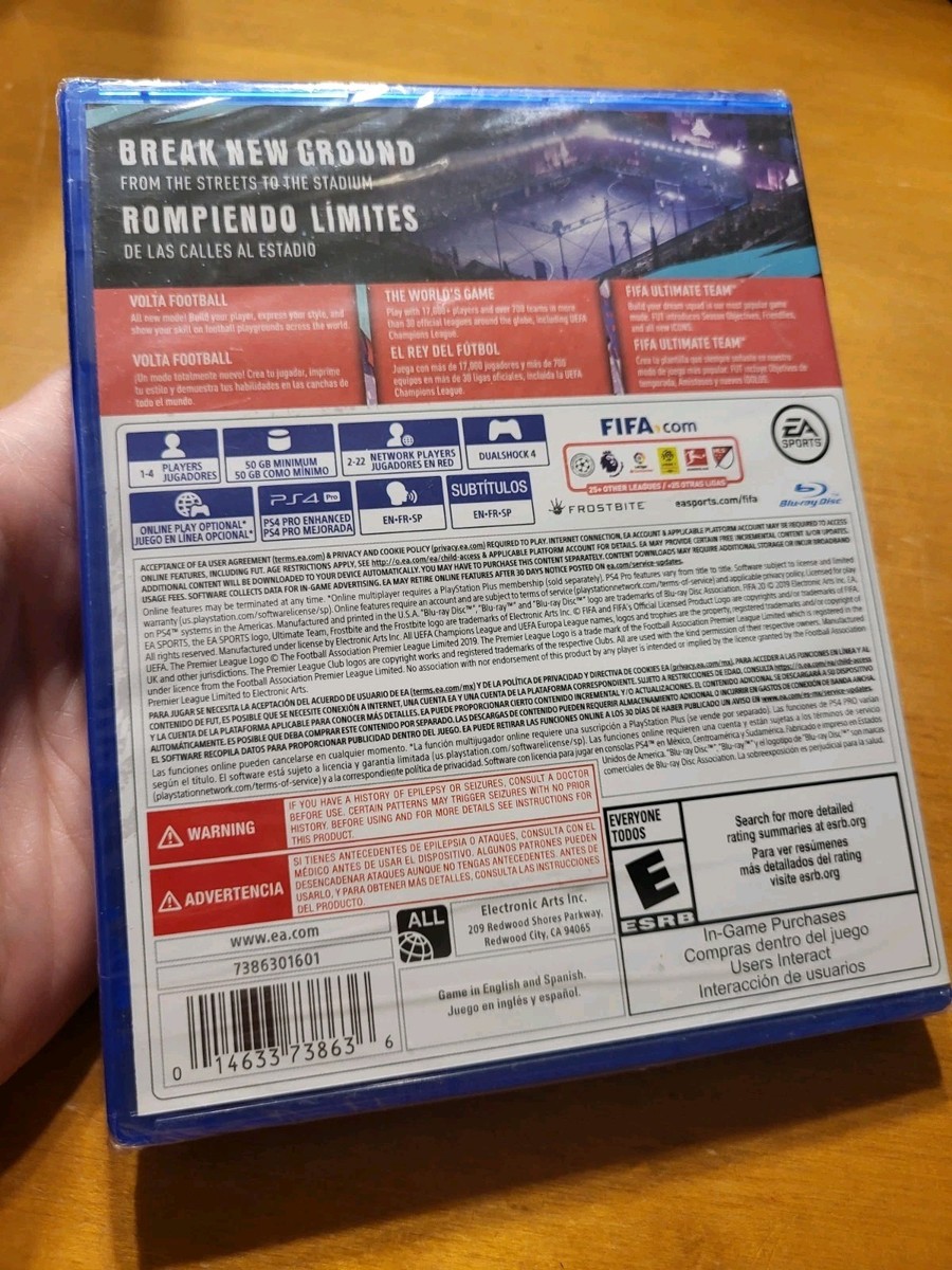 FIFA 20 Standard Edition - Sony PlayStation 4 for sale