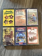 Readers Digest Misc. Cassette Tapes Music Christmas Set Of 6
