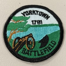 Patch 3" rond Yorktown Battlefield 1781 