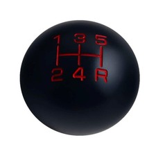 5-speed Manual Shifter Head Shift Knob Black Ball Gear Lever Fit Chevy Pickup