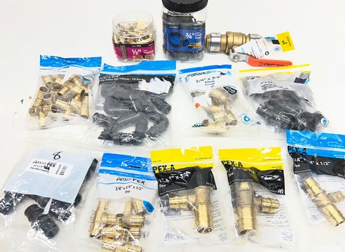 ASSORTED APOLLO PEX/SHARKBITE FITTING LOT #1