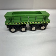 2013 Maison Joseph Battat Wooden Railway Magnetic Train Car