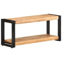 Tv-Schrank 90X30X40 Cm Akazie Massivholz