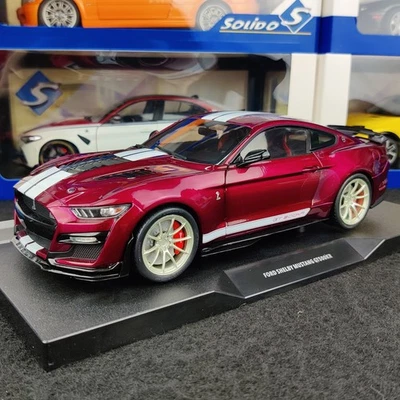 SOLIDO FORD MUSTANG SHELBY GT500 KR PURPLE METALLIC 2023 1:18 NEUF BOX S1805915