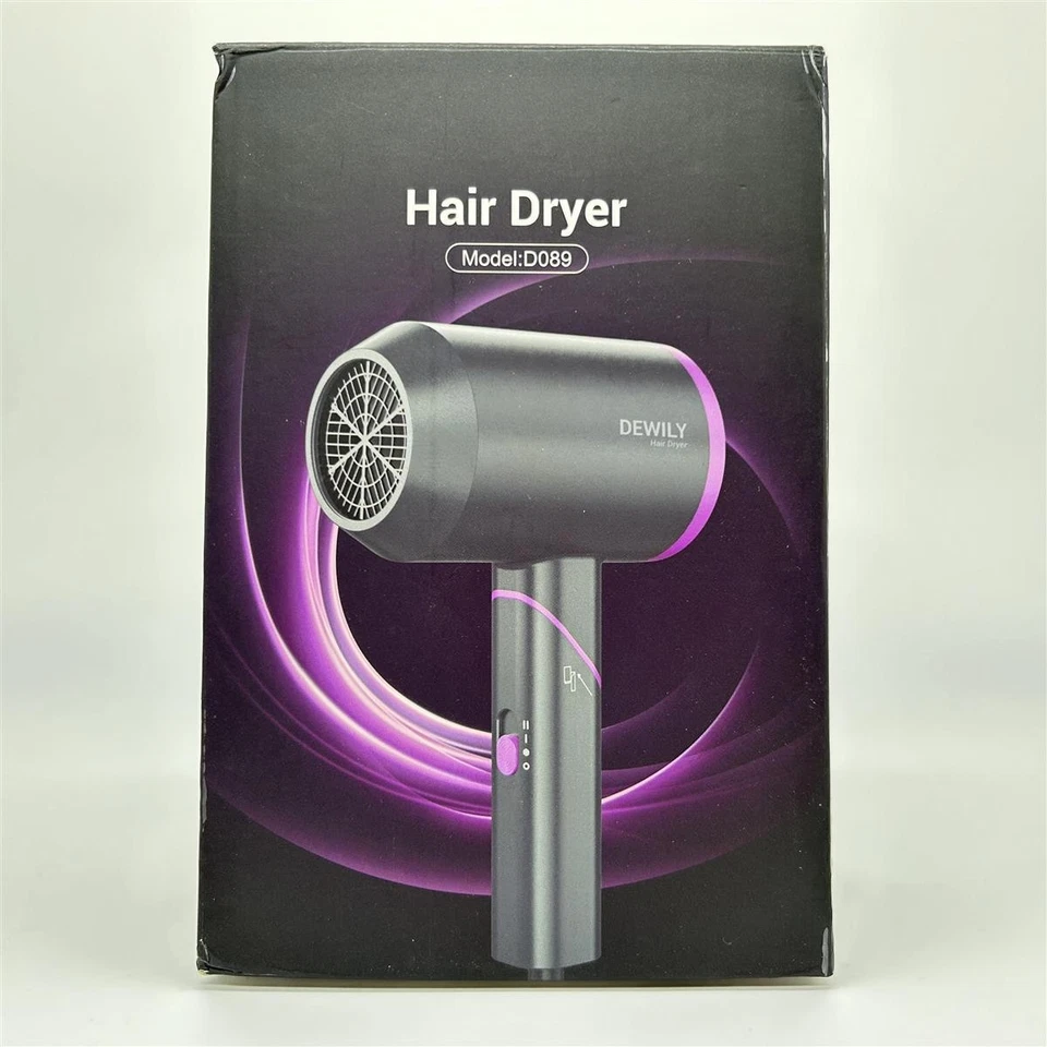 OHNE ANGABE Föhn Ionen Klappbar Haartrockner- DEWILY Profi Fön Reisefön Klappbar Klein?Haarf