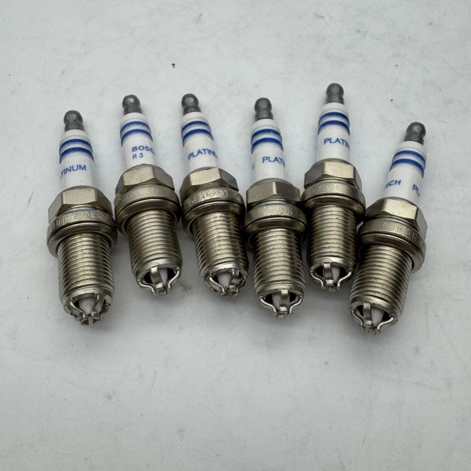 6x Bujías Bosch Platinum FGR7DQP para BMW E39 E46 E83 E36 E53 12120037607 Foto 4 de 4