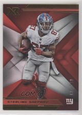 2019 Panini XR Red 122/249 Sterling Shepard #99 o9o