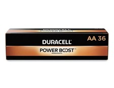 Duracell 36 Power Boost Copper Top Alkaline AA Batteries 36/Pack - Brand New