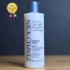 Nick Chavez Plump N Thick Leave In Thickening Creme Conditioner 8 fl oz No Seal