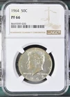 1964 Proof Kennedy Half Dollar - NGC PF66 - A352