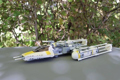 LEGO® Star Wars 7658 Y-Wing Fighter Incomplete! No Minifigs! Ship Build Only!