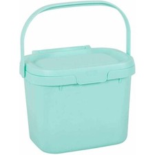 Addis 4.5L Food Waste Compost Caddy Kitchen Storage Recycling Bin - Blue Haze