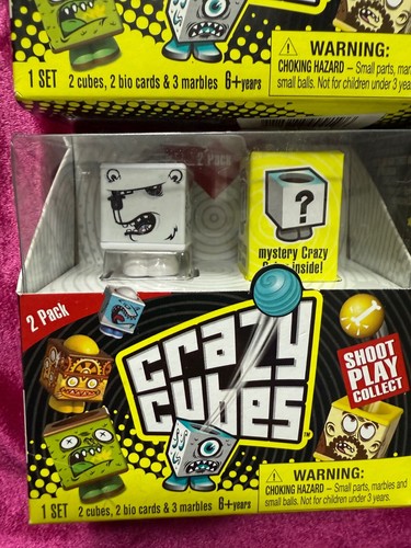 NEU & VERSIEGELT: Crazy Cubes Lot A: 3 2-Packs; 1 Soccer Shootout; 1 5-Pack ~ insgesamt 15 - Bild 3 von 6