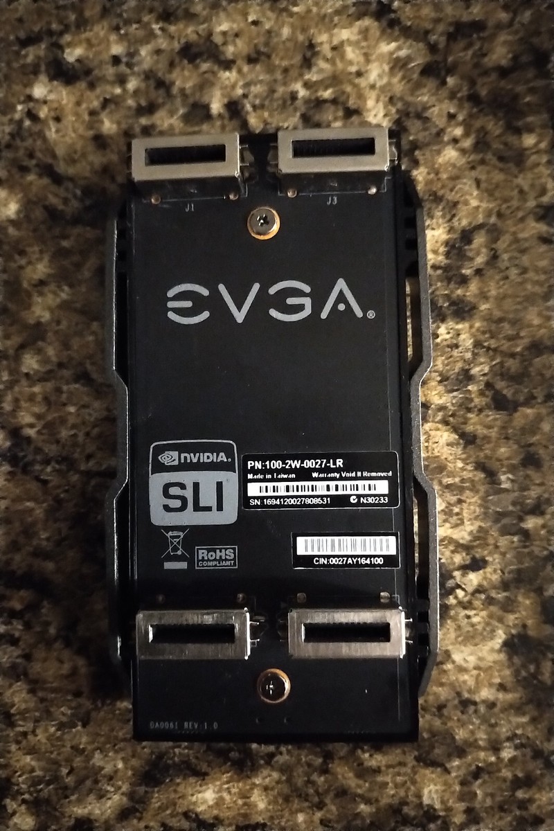 Two EVGA GTX 1080Ti 11GB and an EVGA SLI Bridge | eBay