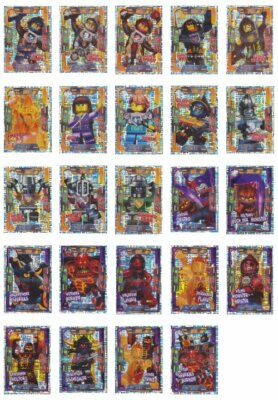 Lego Nexo Knights Sammelkarten Tradingcards - Aus allen Spezial Karten aussuchen