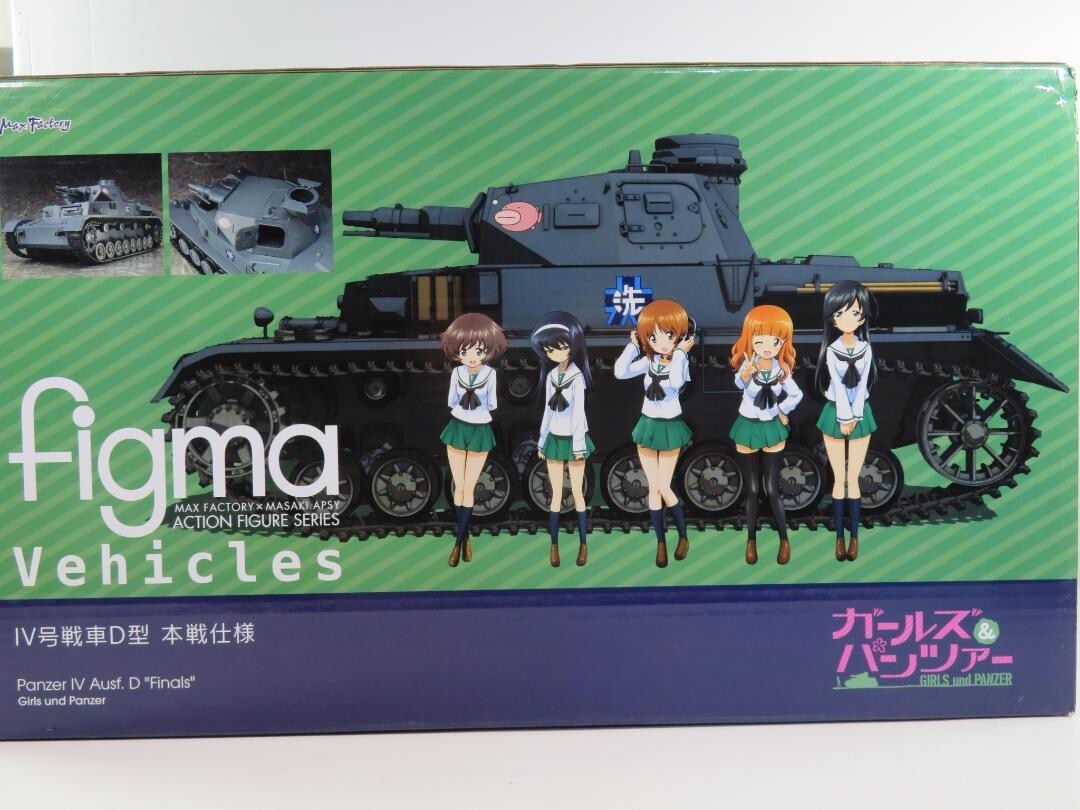 figma Vehicles Girls & Panzer 1/12 Panzer IV Type D Main