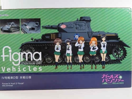 figma Vehicles Girls & Panzer 1/12 Panzer IV Type D Main Battle Specification - Picture 6 of 6