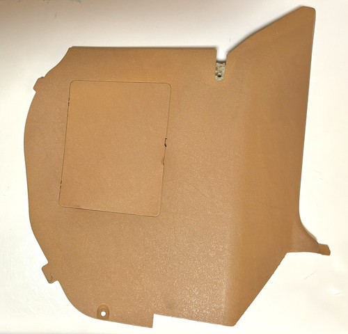 77 - 85 Mercedes Benz W123 Lower Kick Panel w/Door, Right - Palomino - 第 1/2 張圖片