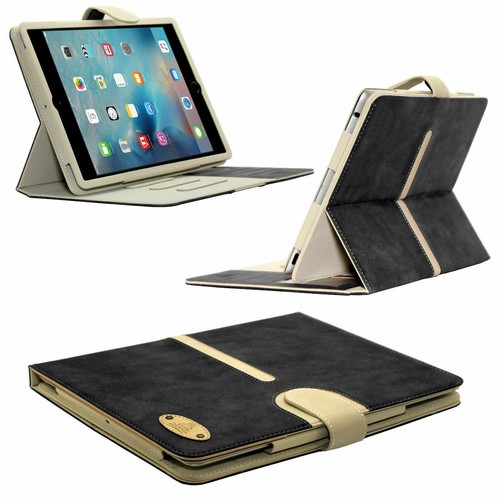iPad Mini 1/2/3/, Mini 4 Suede Leather Detachable Cover Card Slat Stand Case - Picture 13 of 58