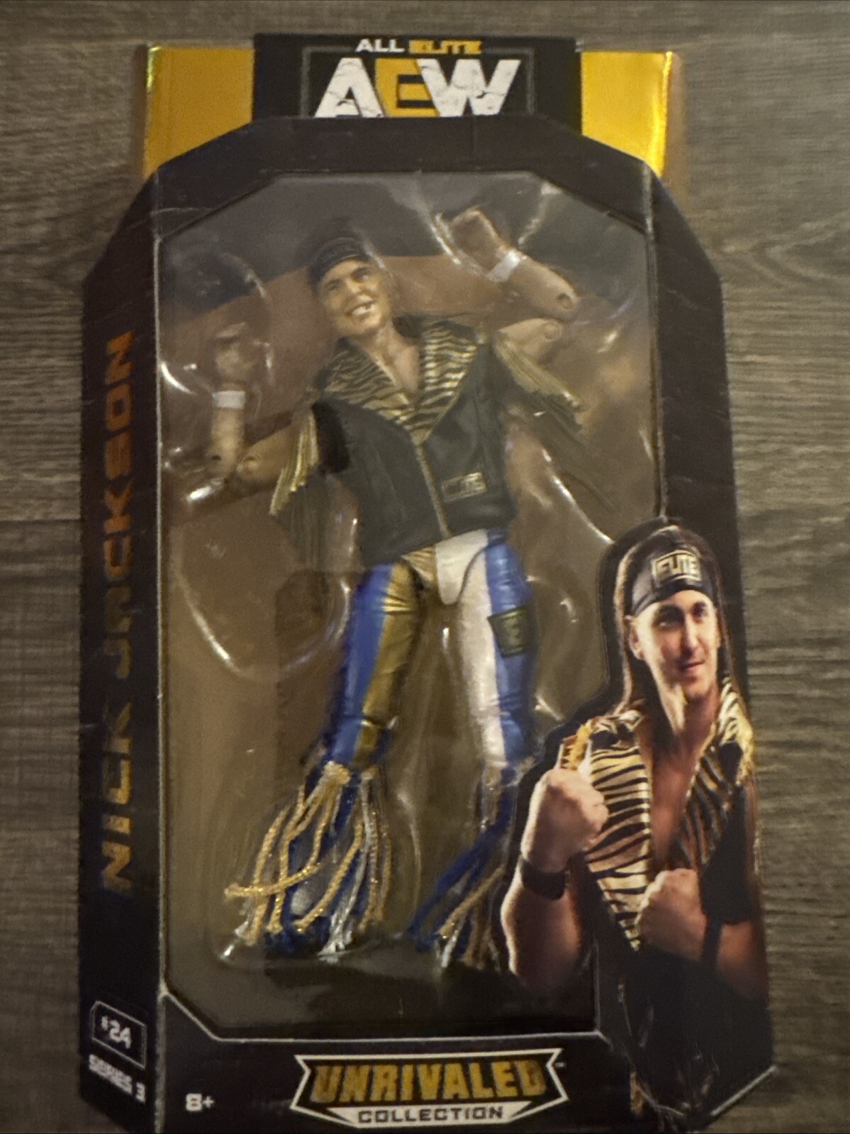 Jazwares AEW0006 AEW Nick Jackson Wrestling Unrivaled Series 3