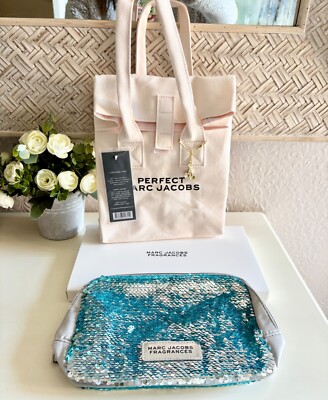Marc Jacobs   Dufttasche Brotzeittasche + Schminkkoffer