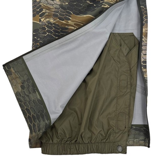 CANIS Men's Nunavut Waterproof Rain Pant Alpha Camo XXL - Picture 7 of 14