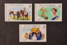 FALKLAND ISLANDS 1977 VF MNH QEII SILVER JUBILEE HORSES 