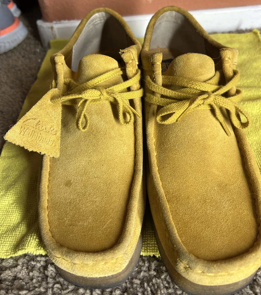 Clarks on sale mustard shoes