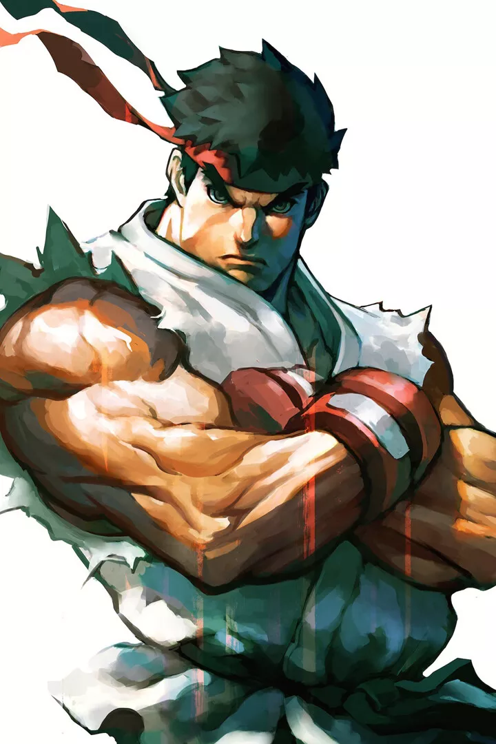 Ryu Street Fighter Graphic · Creative Fabrica