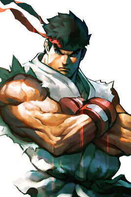 Caricatura Digital - Ryu (street Fighter)