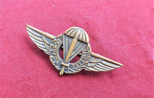 Italian WWII RSI Para 1st Tactical Group badge 1943/45
