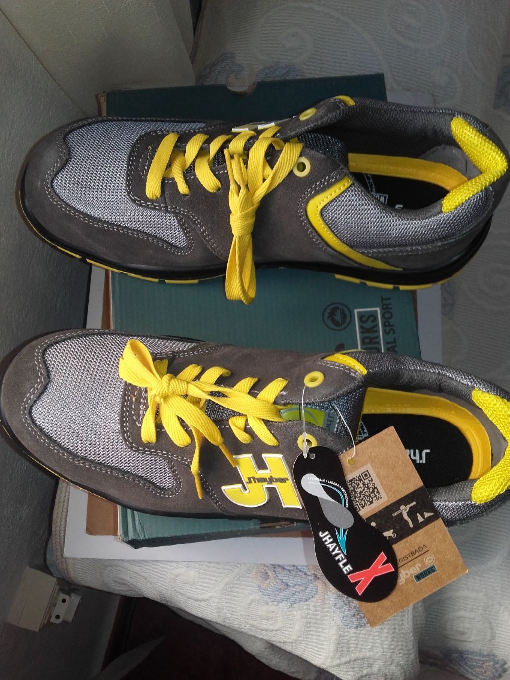 zapatos de seguridad de trabajo *j'hayber* casual sport zapatilla talla 45