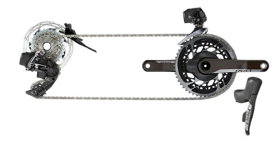 SRAM RED AXS D1 2x12 Power-Meter Groupset 170mm, 46/33T 10-33T