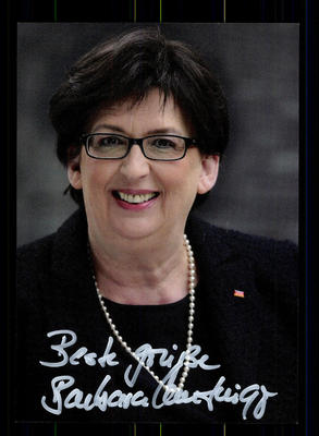 Barbara Lanzinger Autogrammkarte Original Signiert  ## BC 75878