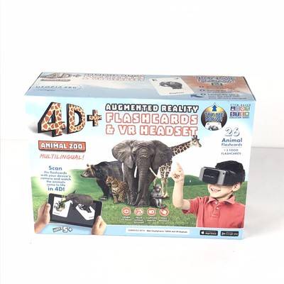 桃花源4d 动物动物园增强现实识字 Vr 耳机 Ebay