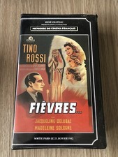 CASSETTE VIDÉO VHS FILM FIÈVRES TINO ROSSI RENÉ CHATEAU RARE