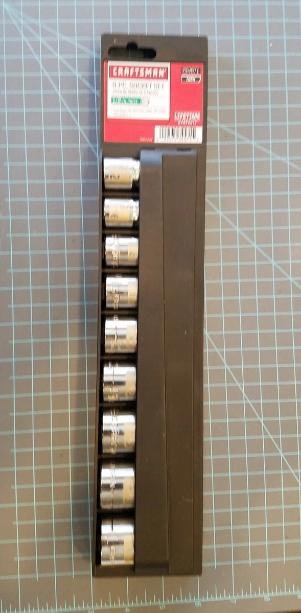 Craftsman 9 pc socket set deals