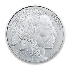 Elemetal - 1 oz .999 Fine Silver Buffalo Round