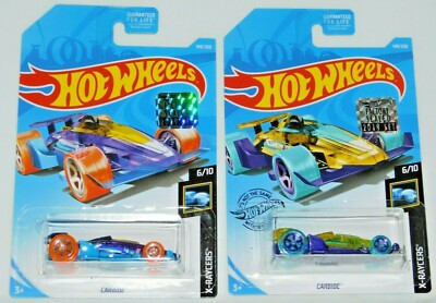 2019 HOT WHEELS RLC FACTORY SET X RAYCERS SERIES CARBIDE X2 COLORS