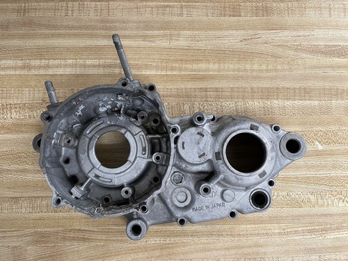 1992-1995 KDX200 KDX 200 OEM Left Side Crankcase Engine Bottom End DAMAGED .